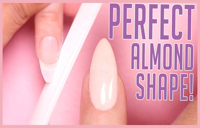 How To Achieve Perfect Almond Shaped Nails?